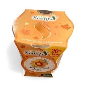 Sunflower Fields Candle - Vibrant Orange